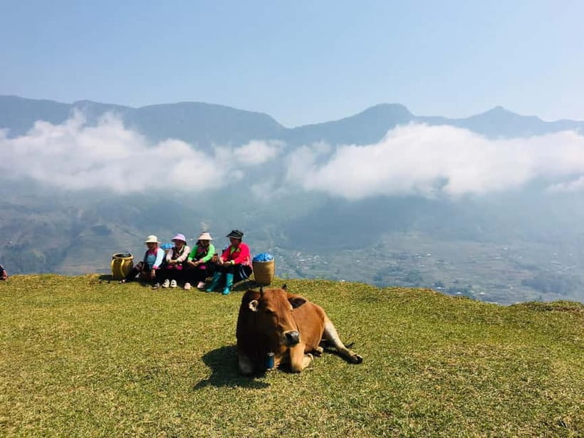 Sapa Trekking Guide Francophone 2 days – 1 night - Day one from Sapa to Y Linh Ho