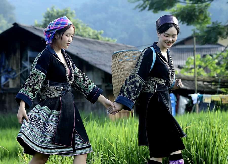 Sapa: Trekking Through Terraced Rice Fields & Valley 1 Day - Y Linh Ho, where the valley opens up