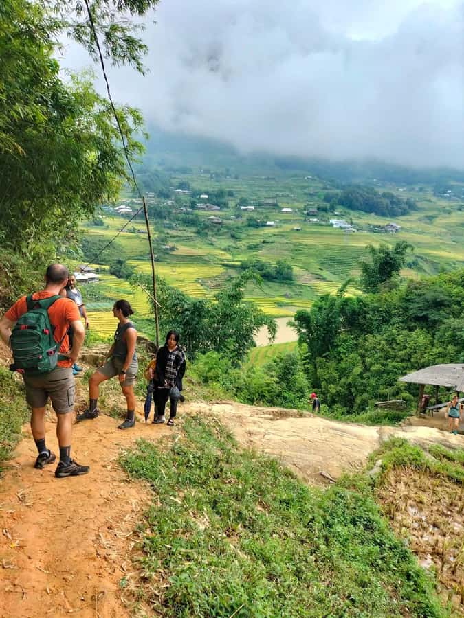 Sapa: Y Linh Ho - Lao Chai, and Ta Van Trekking Day Tour - Walking through Lao Chai