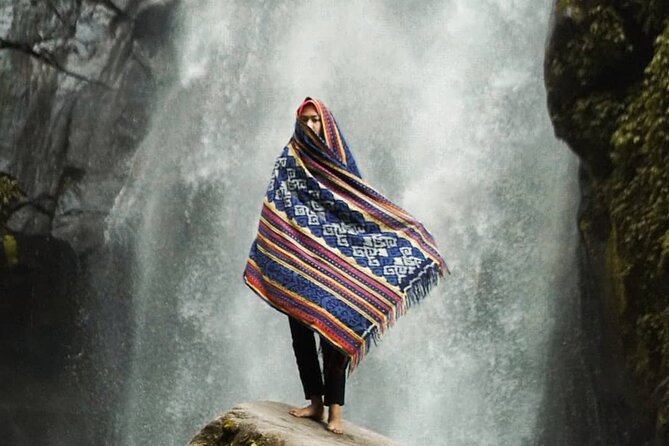 Selogriyo Temple and Trekking Java Rice Terraces, hidden waterfall -Nature Java - Selogriyo Temple, a modest site with a peaceful setting