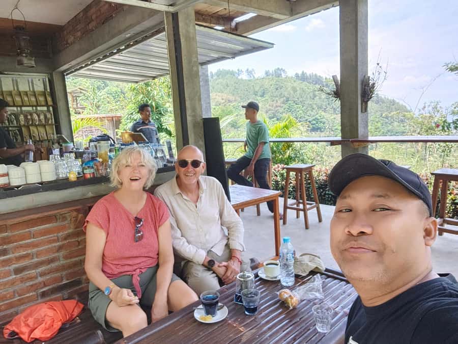 Selogriyo Temple, treking Java Rice Terrace & waterfall - Leaving Yogyakarta for Java’s farm country