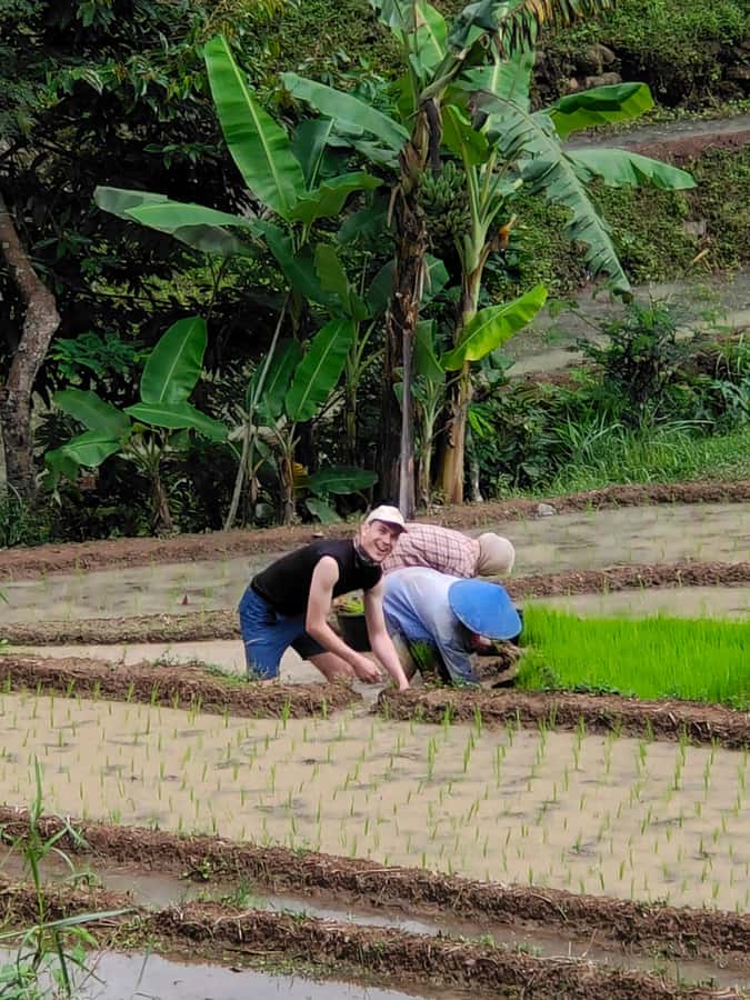 Selogriyo Temple, treking Java Rice Terrace & waterfall - Coffee with farmers instead of a rushed roadside stop