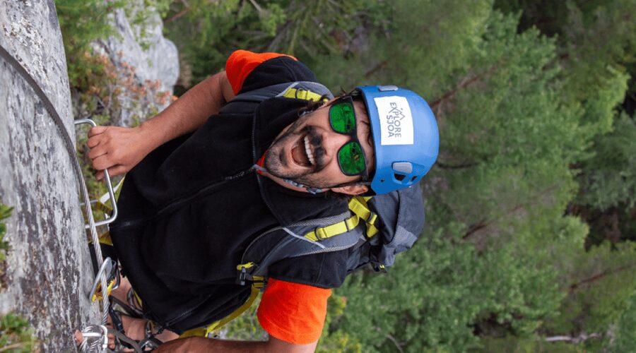Sjoa: Spectacular Via Ferrata - Views over Sjoa and the mountain setting