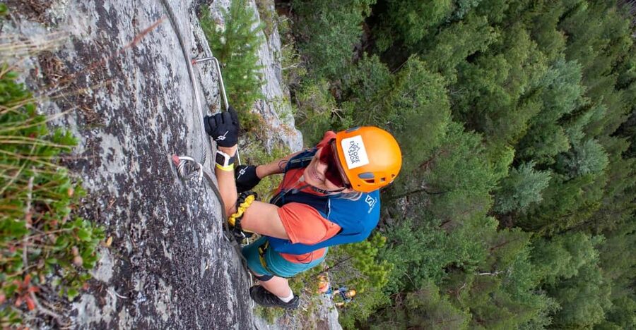 Sjoa: Spectacular Via Ferrata - Arriving at Åmotsvegen 79