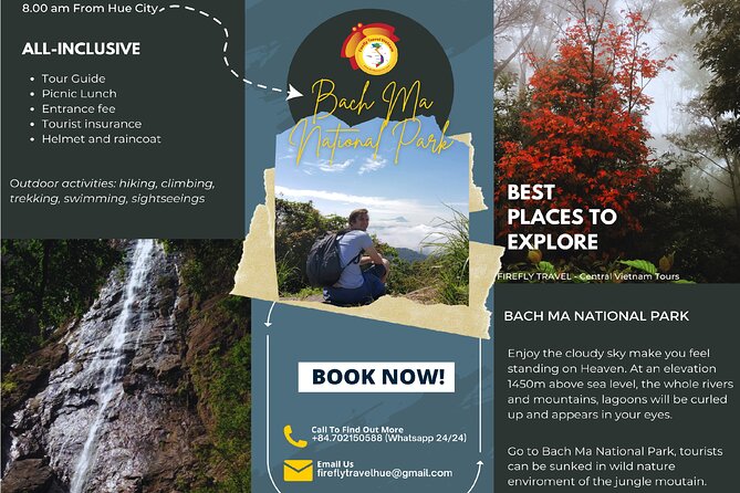 Small Group - Bach Ma National Park Trekking Tour From Hue - Key points to know before booking