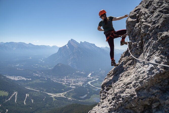 Small Group Banff Skyline Via Ferrata 5-hour Tour - The ridge descent and return to Norquay