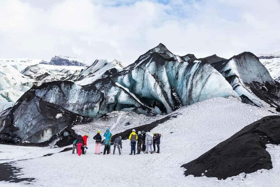 Sólheimajökull: Blue Ice Glacier Hike near Vík (Easy) - Small groups, patient guides, and photo time