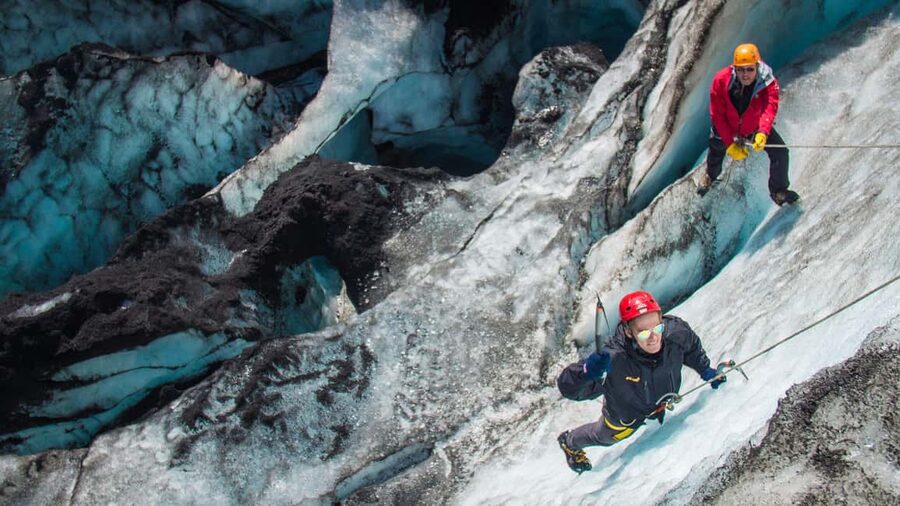 Sólheimajökull: Glacier Hike and Ice Climbing Tour - Crevasses, cauldrons, and blue ice