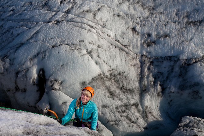 Sólheimajökull Glacier Hike & Ice Climbing Intro - Small Group - Seljalandsfoss and Skógafoss on the Reykjavík option