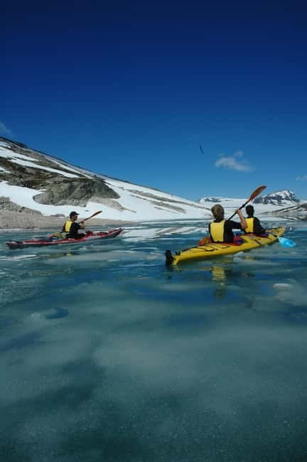 Stygge: Kayaking and Glacier Hike - The first 15 minutes: safety before the paddle