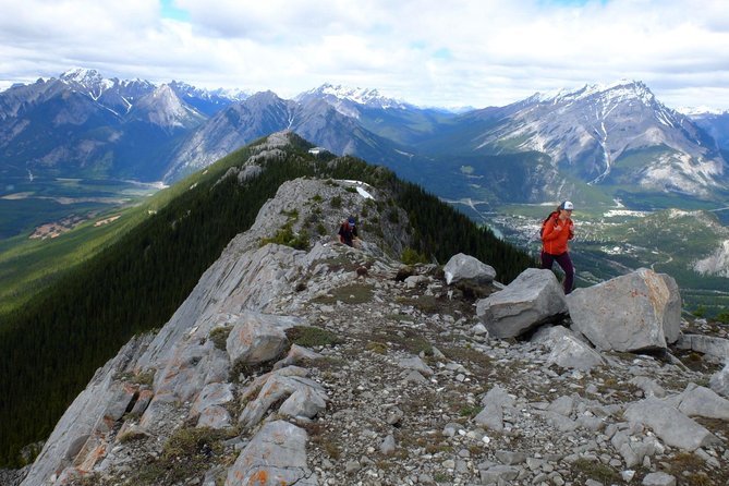 Sulphur Mountain Highline Trek in Banff - The views from Banff to Mount Assiniboine