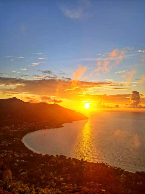 Sunset Explorer! Scenic Mountain Hike in Seychelles - A sunset hike with a proper sense of adventure