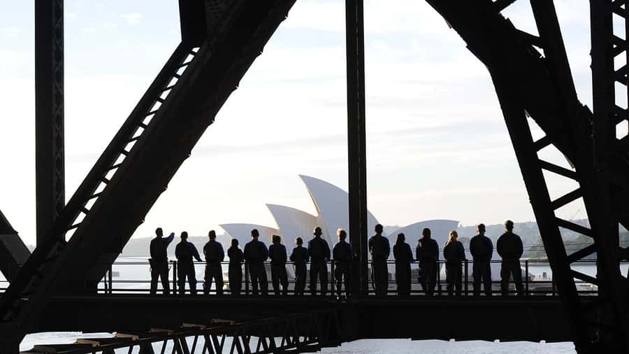 Sydney: Guided Daytime Summit Climb of Sydney Harbour Bridge - Getting ready for a three-hour climb