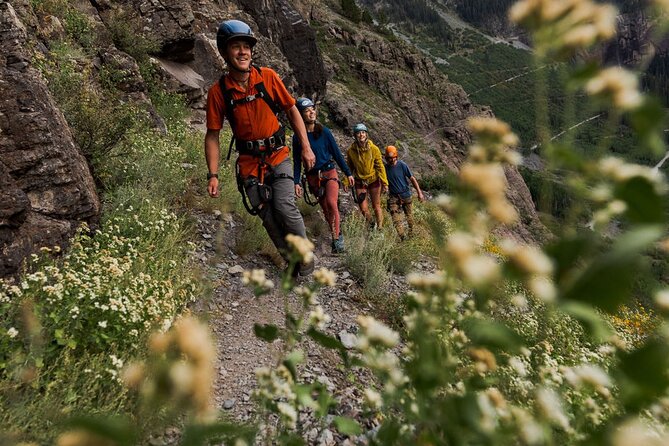 Telluride Via Ferrata - Private Trip - Gearing up above 10,000 feet