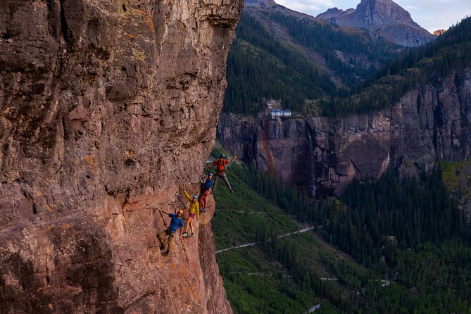 Telluride Via Ferrata - Private Trip - Traversing the Via Ferrata from east to west