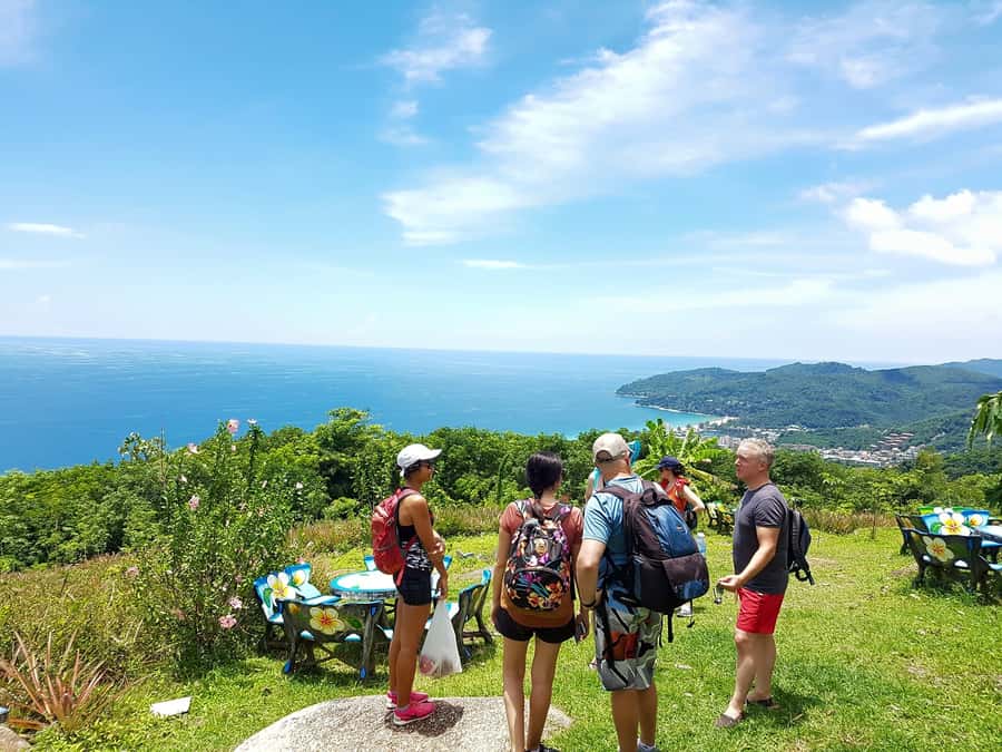 Temple and Jungle Trekking tour with Lunch at Farm-to-Table - Coconut, fruit, and a well-earned break