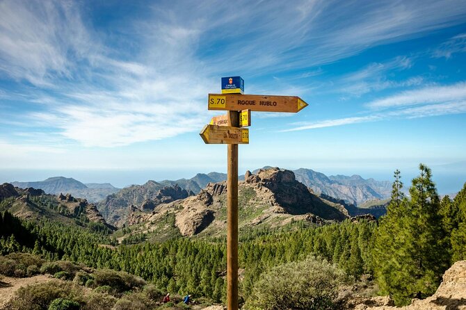 The Roque Nublo Base Camp Experience: Hiking, Picnic and Climbing - A note about the mountain-bike information