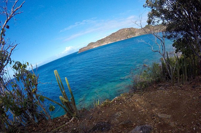 Trek Tours Hiking Experience in Antigua - The Pillars of Hercules and coastal scenery