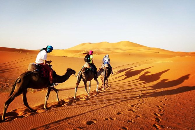 Trekking in Morocco / Atlas Mountains and Sahara Trek (5days) - Sunrise, a second camel ride, and the return to Marrakech