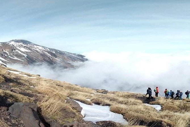 Trekking in the morning on Mount Etna - Extinct craters at 2,000 meters