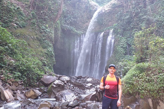 Trekking Mt. Rinjani 2 Days 1 Night Senaru Crater Rim - Sunset above the volcanic lake