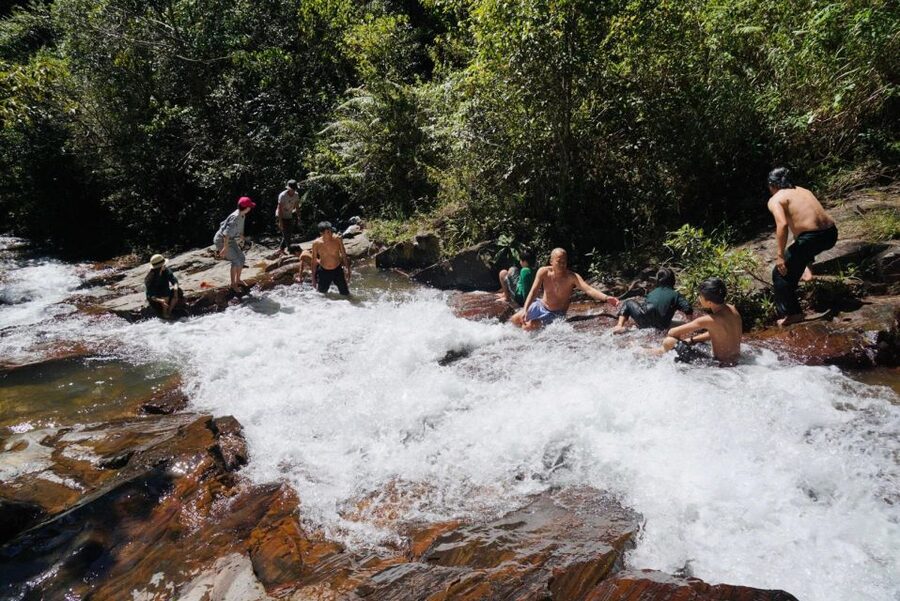 Trekking to Hidden Waterfall & Sturgeon Farm for dog-lovers - Who should book this experience?