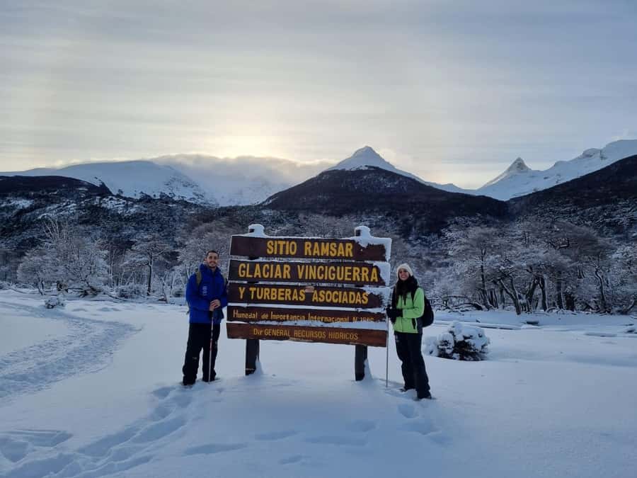 Trekking to Vinciguerra glacier and Tempanos lagoon - The return takes another three hours