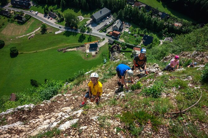 Triglav Fairytale Route-Via ferrata - Choosing the easier or harder ferrata