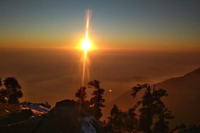 Triund Trek & Snow Line Trek - The climb to Triund Hill