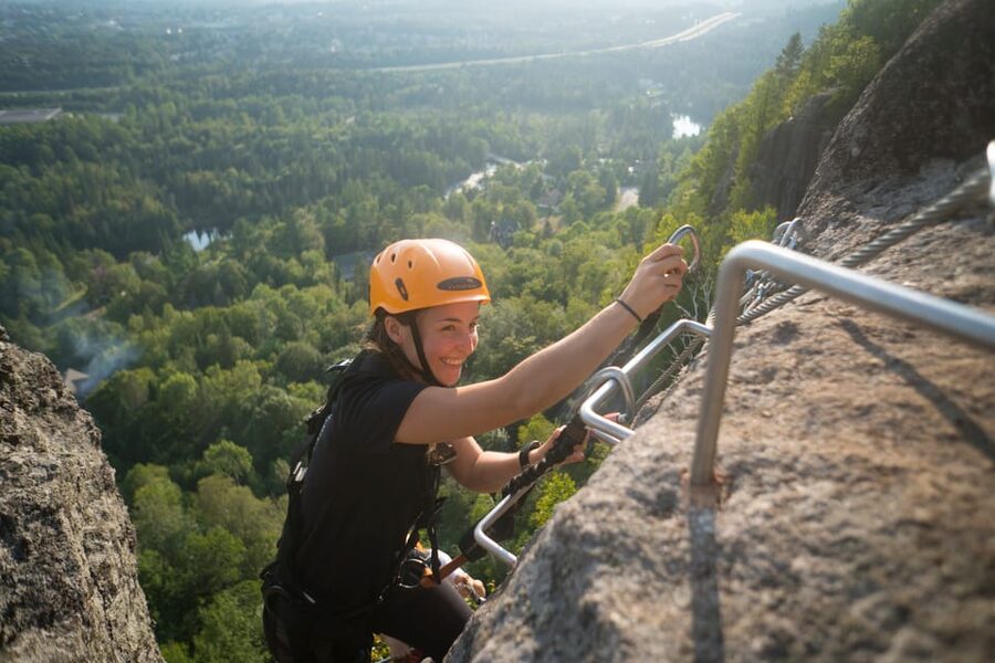 Tyroparc: Via Ferrata and Hiking in the Laurentians - Is $66 a good price?