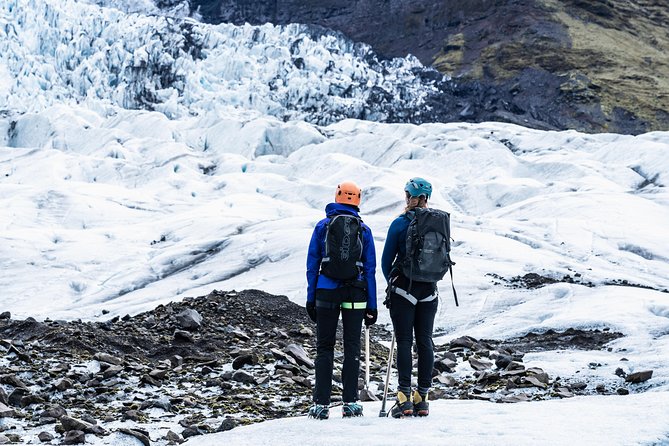 Vatnajökull Guided Beginner Glacier Walk with 4x4 Transfer - Safety gear is included, but boots are your responsibility