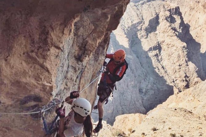Via Ferrata - Safety gear is included, but your clothing is not