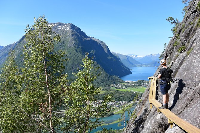 Via Ferrata Åndalsnes Intro Wall - Why the Intro Wall works for first-time climbers