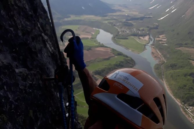Via Ferrata Åndalsnes West Wall - The 20-minute walk to the wall