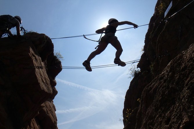 Via ferrata Cala del Molí in Sant Feliu de Guíxols - The scenery, wildlife, and open coastal views