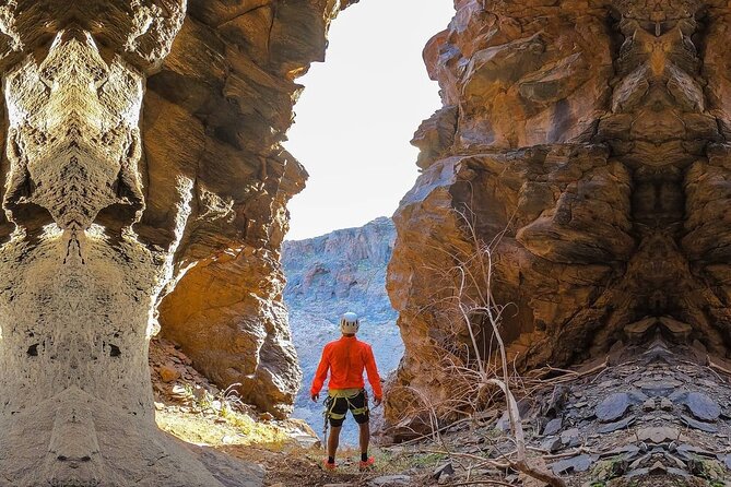 Via Ferrata in Gran Canaria. Vertical adventure park. Small groups - How difficult is the K3+ route?