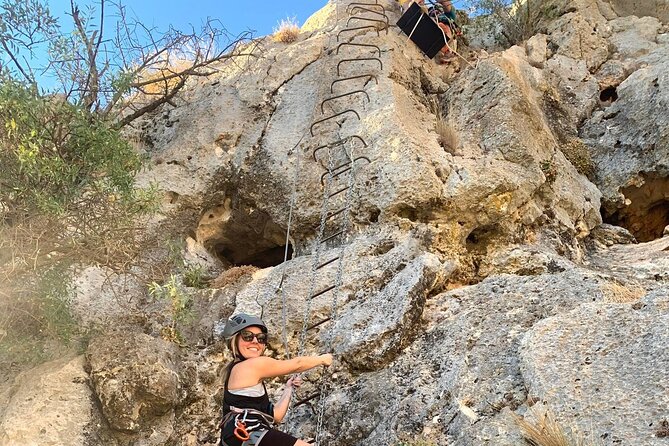 Via Ferrata John Hogbin with Photos - Key points at a glance