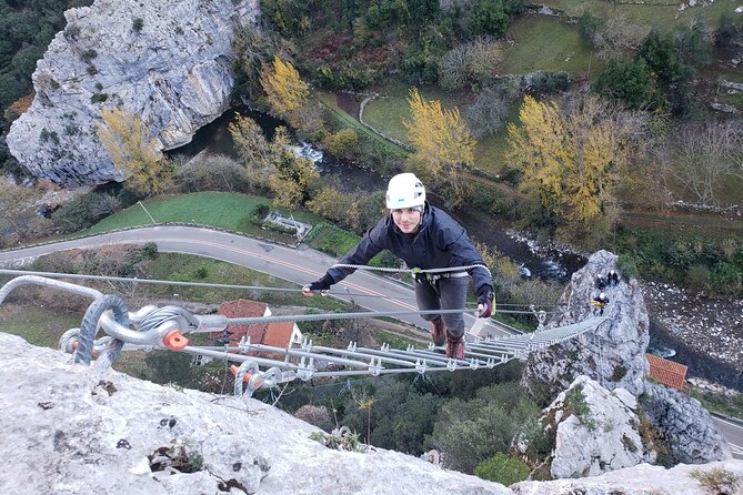 Via ferrata Stairway to heaven in La Hermida - What $46.54 buys you
