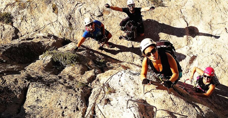 Villena: Half-Day Guided Via Ferrata Sierra de la Villa - Starting at the Mirador de la Sierra