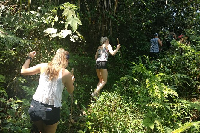 volcano hike and jungle trekking adventure - Soaking in geothermal hot springs