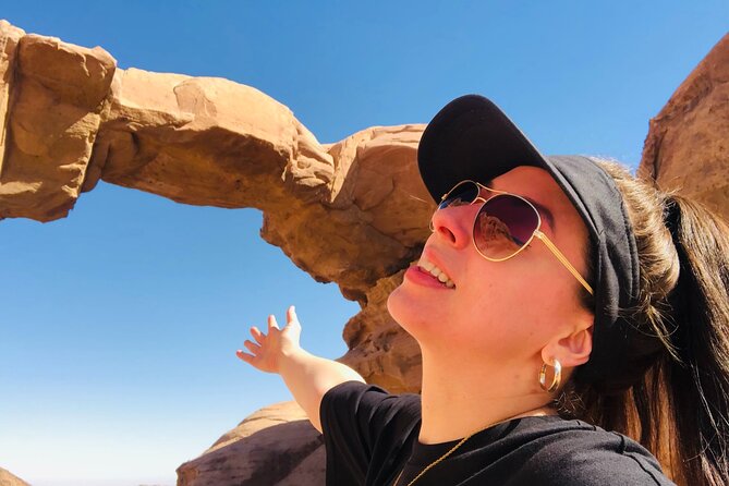 Wadi Rum Mountain Hike & Climb: Burdah, with a bridge at the top! + tour & Lunch - Abu Khashaba Canyon brings shade and greenery
